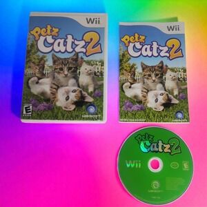 Petz Catz 2 Nintendo Wii 2007 Complete Set with Manual